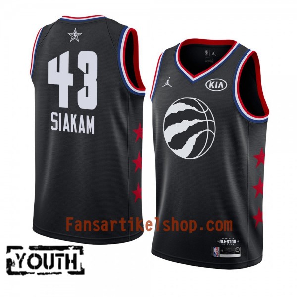 Toronto Raptors Trikot Pascal Siakam 43 2019 All-Star Jordan Brand Schwarz Swingman - Kinder Toronto Raptors Trikot Pascal Siakam 43 2019 All-Star Jordan Brand Schwarz Swingman - Kinder